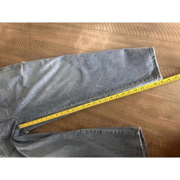 Madewell Plus Size Pull-On Relaxed Straight Jeans Lisford Wash Women’s size 1X - Picture 12 of 15